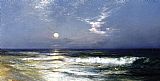 Thomas Moran Moonlit Seascape I painting